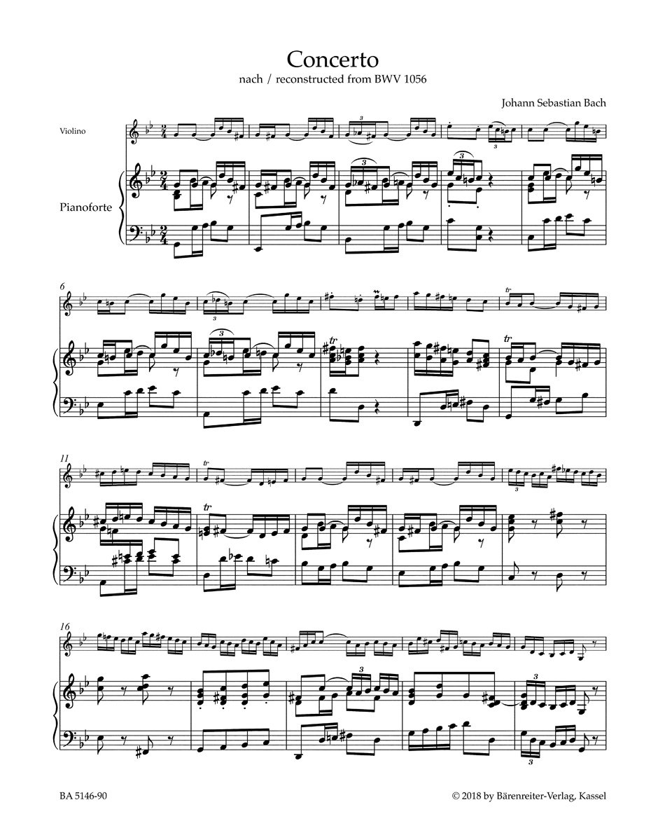 Bach In G Minor - diyjopta